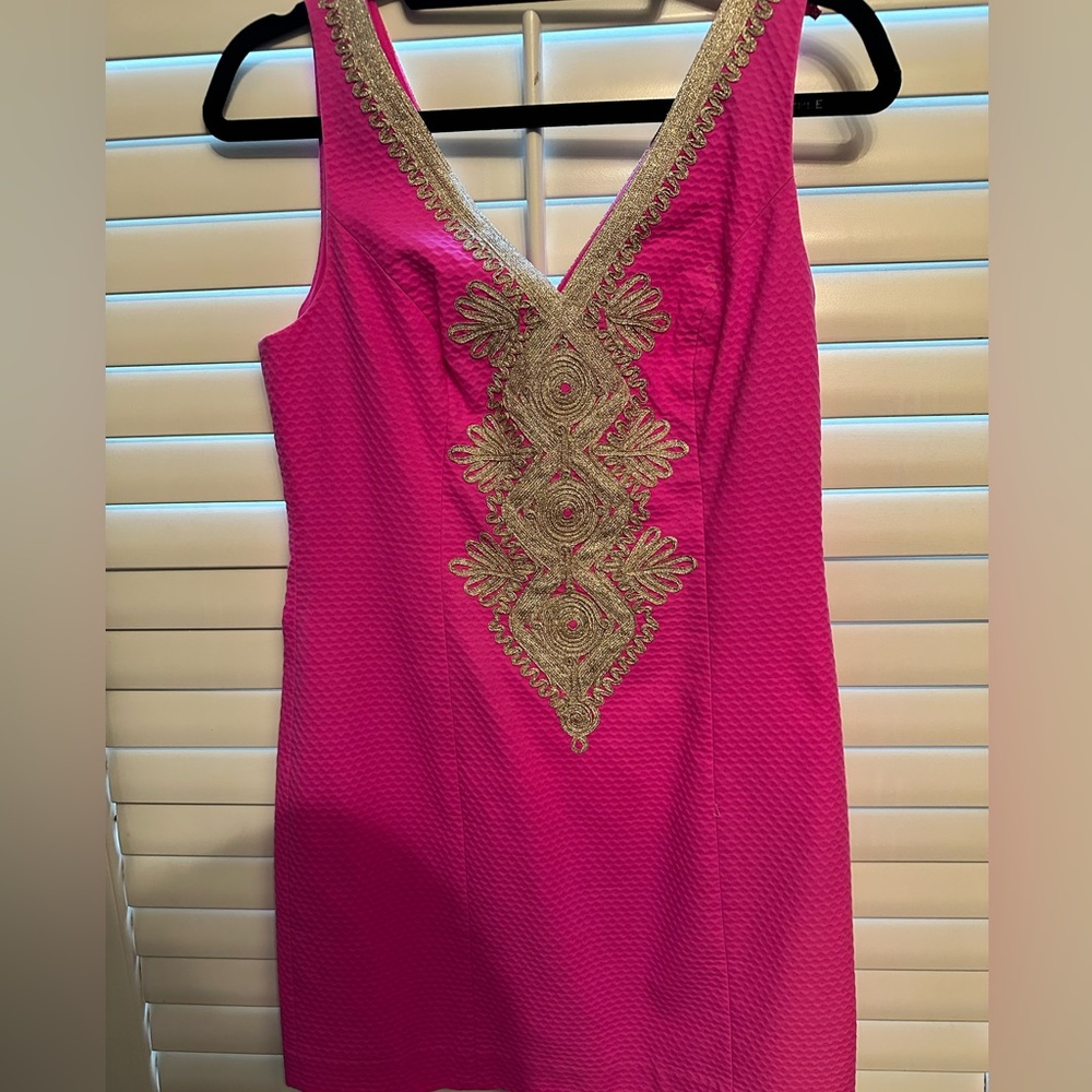 Lily Pulitzer shift dress, size 4